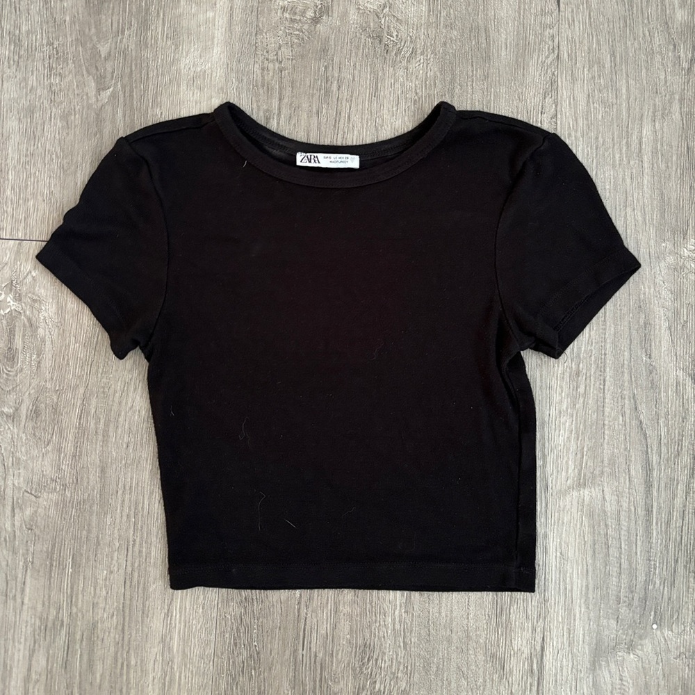 ZARA | basic baby tee